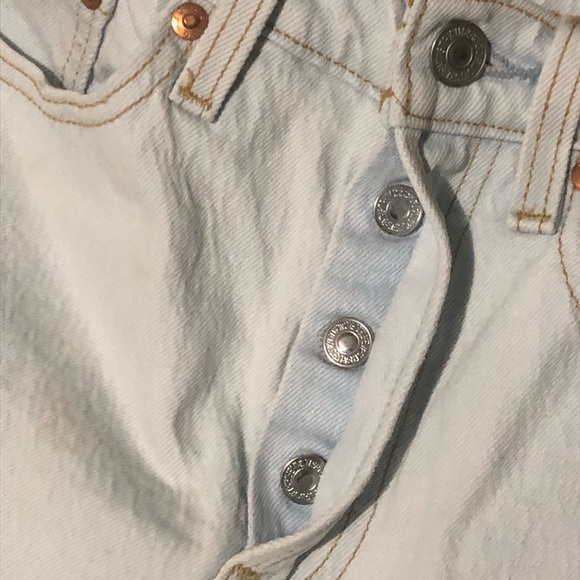 Levi's Jeans Women's 27 Wedgie Straight Leg Button Fly Big E Premium Denim - Picture 4 of 9